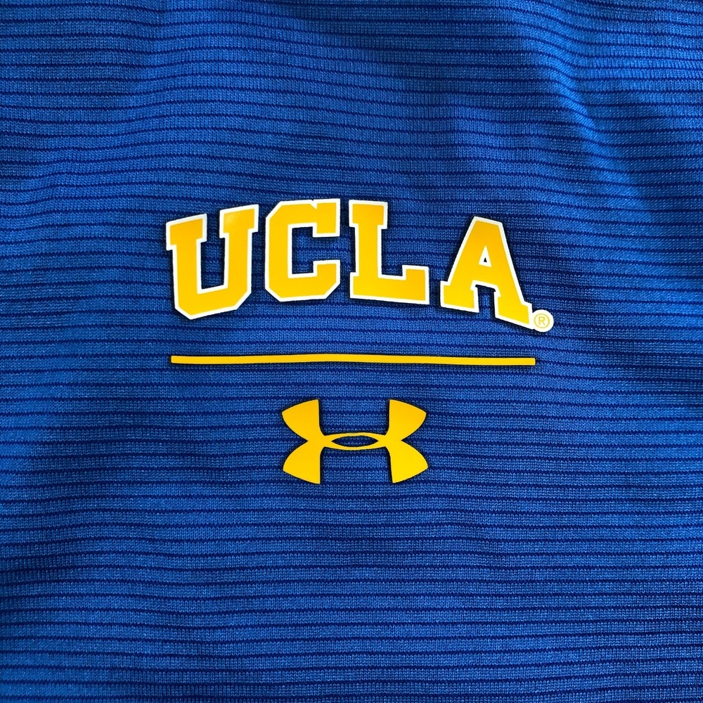 UCLA shirt womens L blue college logo under armour polo shirt - Picture 6 of 16